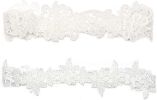 2Pcs Lace Garter Wedding Garters for Bride Flower Belt Design Bridal Garter Set