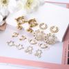 7 Pairs Fake Nipple Rings for Women Non Piercing Adjustable Nipple Clamps Cute Fake Nipplerings Faux Body Piercing