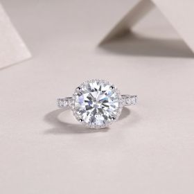 1Starry Sky - A Fashionable And Luxurious Jewelry Piece Set With 5-carat Moissan Diamond S925 Sterling Silver And Platinum-plated Diamond Prohibi (Option: No5)